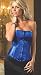 Aimee Royal Blue Strapless Corset