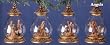 Fontanini Lighted Topper Nativity Angels Drydome Christmas Ornament #56204
