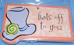 Gift Tags - Hats off to you By Max & Lucy