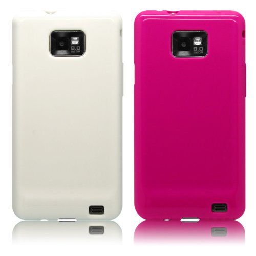 Weiß & Rosa (Flamingo Pink) TPU