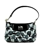 Coach Op Art Signature Chainlink Top Handle Demi Pouch Bag Purse Black Multi 41GRcaxzSjL. SL160 Coach Op Art Signature Chainlink Top Handle Demi Pouch Bag Purse Black Multi