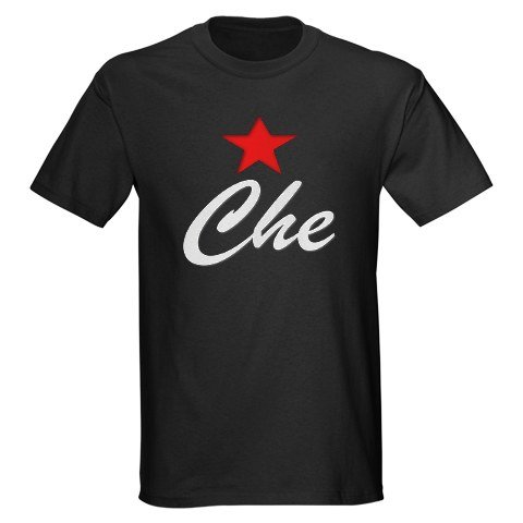 Che Guevara For Ever 1 Black T-Shirt Politics Dark T-Shirt by CafePress