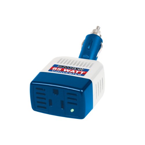 Rally 7635 Marine 85W Power Converter with 120V AC Power Outlet, USB Accessory Charge Port with Cover and Swivel Plug