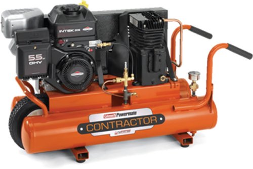 Coleman Powermate Contractor Series Wheelbarrow Air Compressor, 8 Gallon Tank #CTA5590856