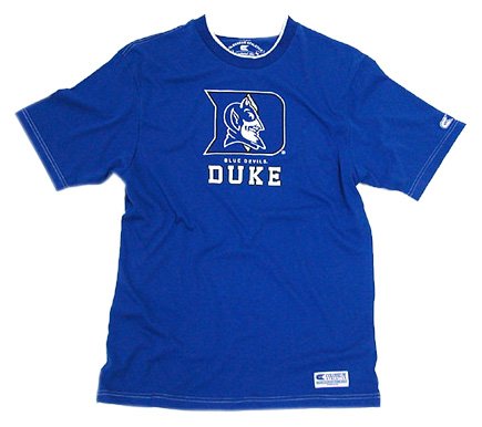 Buy Duke Short-Sleeve Encore Double Layer Tee by Colosseum Athletics