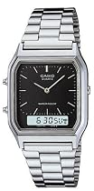 Casio AQ-230A-1DMQYEF Mens Combi Bracelet Watch