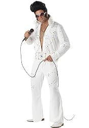 Men'S King Of Rock Legend Holiday Party Costume