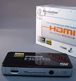 NU HDMI Switch box - HDMI Spec 1.2, 1080p, 4in+1 out