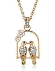 Juicy Couture Love Birds Necklace, 31.21"