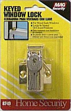 Keyed Window Sash Lock (U9863)