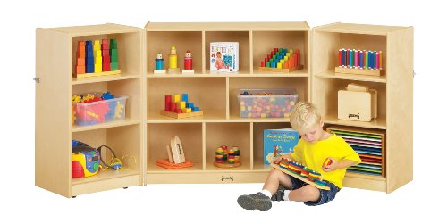 Mobile Fold-N-Lock Storage Unit - School Play Furniture