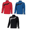 Jako Fleecetop Competition rot/schwarz