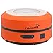 Ivation Hand crank LED Camping Lantern Collapsible & Rainproof, USB Flashlight torch Mini Lamp with hanging handle, 2 Lighting levels, Emergency Cell Phone charger, Recharges with dynamo power or via USB, Never need to change batteries, Easy to store