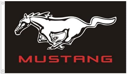 NEOPlex Mustang Silver Traditional Flag