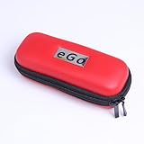 NEW Ego Case for Electronic Cigarette E-cig Holder E cigarette Personal Travel Carry Case- RED COLOR-(E-Cigarette and accessories are not included)