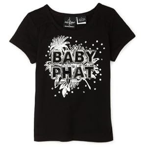 Baby phat Girls 2-6x Top With Foil Design