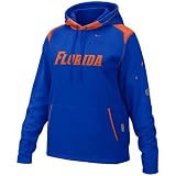 Nike Florida Gators Royal Blue Ladies Face Mask Performance Hoody Sweatshirt