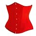 Muka Women Vintage Underbust Waist Training Boned Corset Clubwear Costume