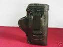 Bersa 380 Pro Carry HD CCW IWB Leather Gun Holster Black