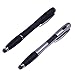 HDE Stylus Pens for Touch Screens [Capacitive Stylus, Ballpoint Pen, LED Flashlight] Stylists Pens for iPad, Pen with Light Stylus Comfort Grip for Galaxy, Android Tablets (2 Pack)