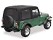1-pc Hardtop; Wrangler; W\O UPPER DOORS 86-95