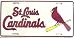 St. Louis Cardinals License Plate Frame MLB