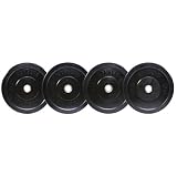 Power Systems 25-Pounds Premium Bumper Plate Solid Black Pair