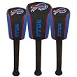 Buffalo Bills GOLF CLUB HEAD/WOOD COVER SET OF 3