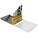 Trademark Tools 75-5508 Hawk Wood Drill Bit Set with Storage Case, 8-Pc