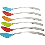 Gerber Graduates Soft-Bite Infant Spoons,Assorted Colors, 6-count