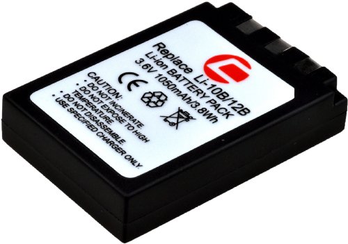 Carat Electronics Lithium-Ion Akku f&uuml;r Digitalkameras ohne Memory Effekt (Olympus LI-10/12 Preisvergleich
