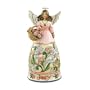 Jim Shore Heartwood Creek Monthly Angel Figurine, January, 6-1/4-Inch
