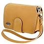 Olympus Compact Leather Case for Olympus Stylus 500, 600, 740, 750, 800, 810, 1000, FE-130, FE-140, FE-170 and FE-200 (Camel)