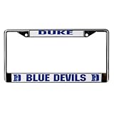 Express Duke Blue Devils Chrome License Plate Frame