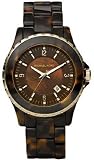 Michael Kors Quartz Brown Round Dial Tortoise Band - Women's Watch MK5298