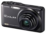 Casio Exilim EX-ZR10 Highspeed-Digitalkamera (12 Megapixel, 7-fach opt, Zoom, 7,6 cm (3 Zoll) Display, bildstabilisiert) schwarz