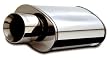 MagnaFlow 14832 Street Series Polished Stainless Steel Oval Muffler with Tip