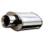 MagnaFlow 14832 Street Series Polished Stainless Steel Oval Muffler with Tip