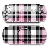 PSP 3000- Skin - Pink Plaid