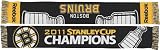 NHL Boston Bruins Stanley Cup Champions Scarf (Black, One Size Fits All)