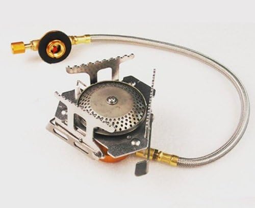 Portable Multi Fuel Backpacking Stove Oil Gas Burner Furnace Cooker Foldable