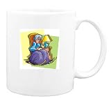 Mug with body, individuals, individual, chair, humans, woman, petting, person, dog, senior, human, persons, lamp, people