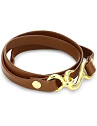 gorjana Taylor Leather Triple Wrap Bracelet