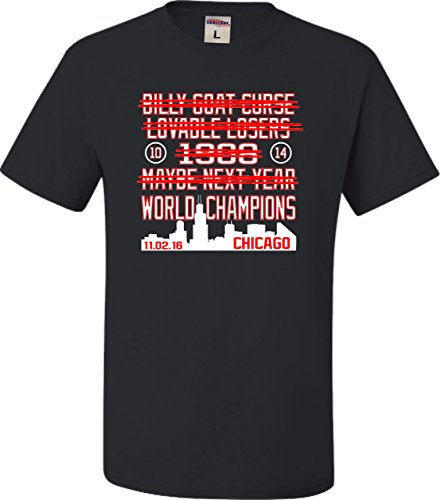 Adult Chicago Cross Out World Champions T-Shirt