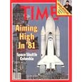 Space Shuttle Columbia / TIME Cover: January 12, 1981, Art Print by TIME Magazine