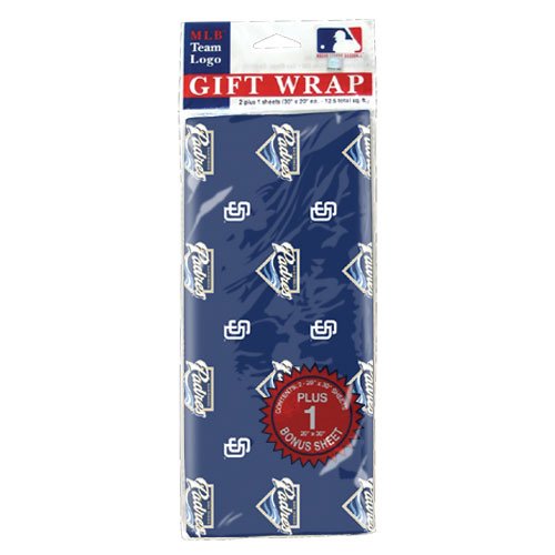 MLB San Diego Padres Wrapping Paper