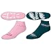 Eagles For Bare Feet Women's NFL Pink Ribbon Slippers