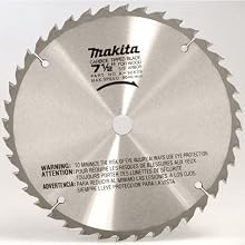 Makita A-90629 7-1/2-Inch 40 Tooth Carbide Tipped Wood Saw Blade