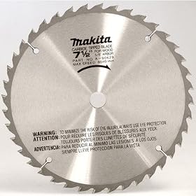 Makita A-90629 7-1 2-Inch 40 Tooth Carbide Tipped Wood Saw Blade by Makita