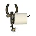 River's Edge Real Cast Iron Spur Toilet Paper Holder